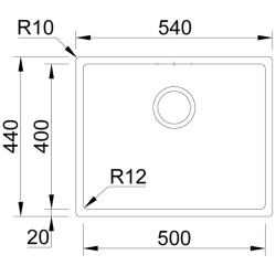Кухонная мойка RODI Home Box Lux 50 (Inox) Thumb