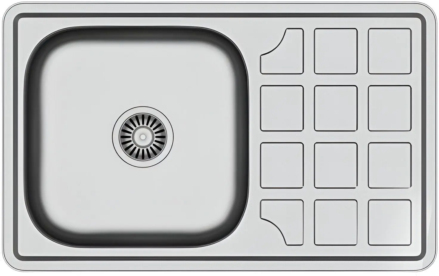 Chiuveta Rubano 27416 (Inox Matte)