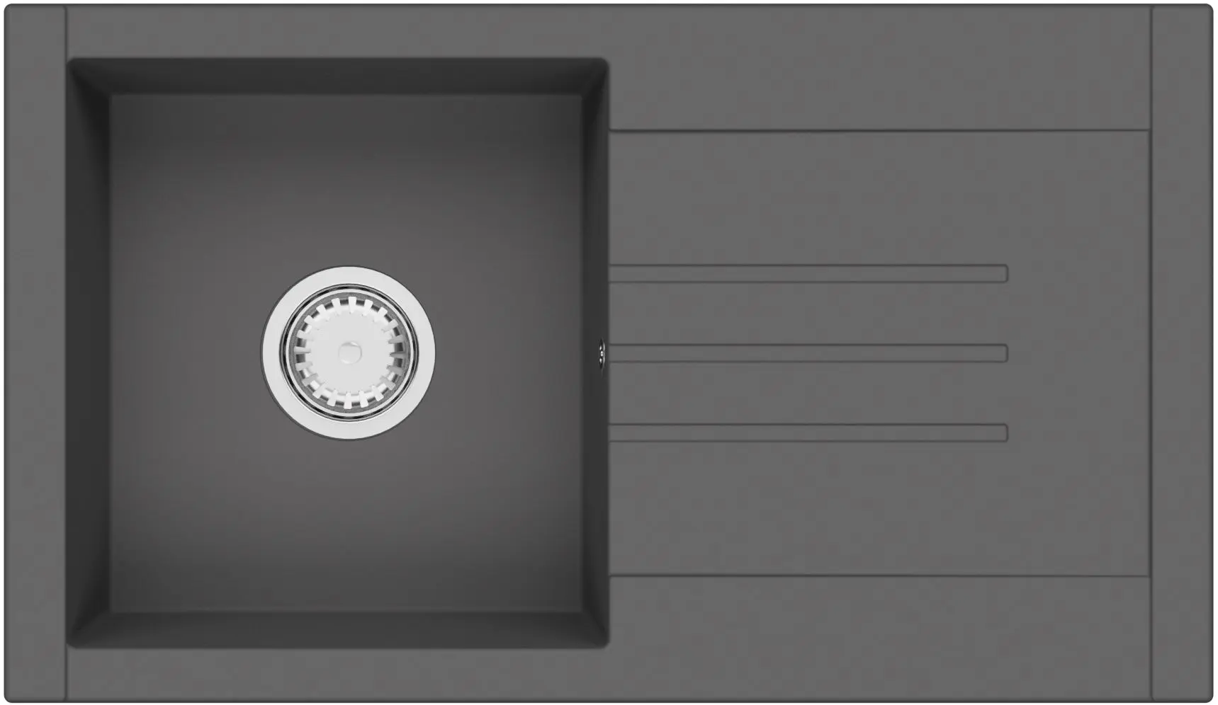 Chiuveta Sandonna Arona 760 (Metallic Black)