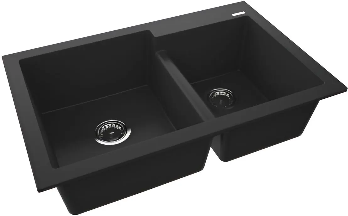 Кухонная мойка Sandonna Edyta 790 (Metallic Black) - 2