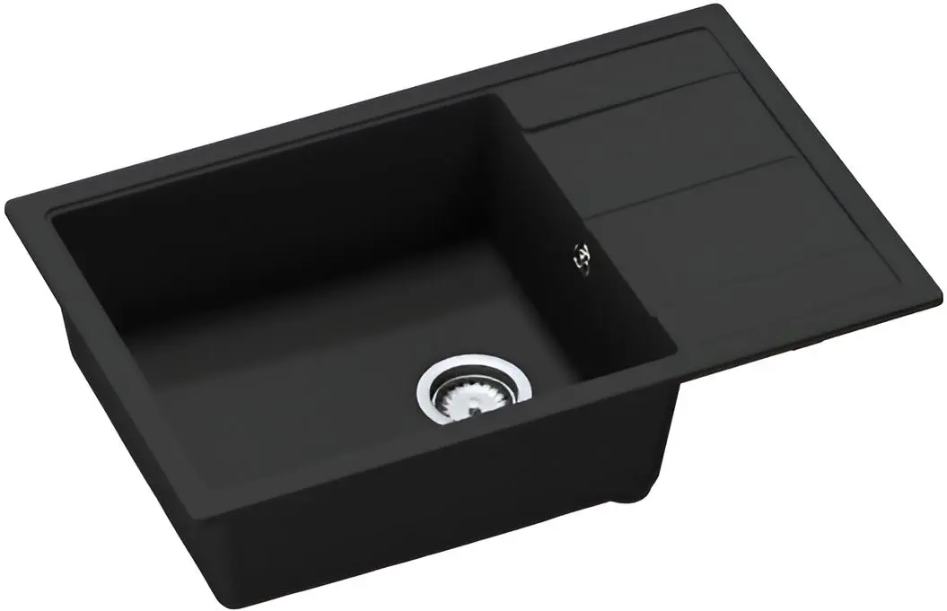 Кухонная мойка Sandonna Ewelina 780 (Metallic Black) - 2