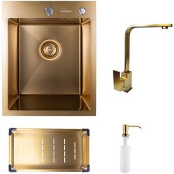 Chiuveta Sandonna HD4050 + Nera (Gold) Thumb