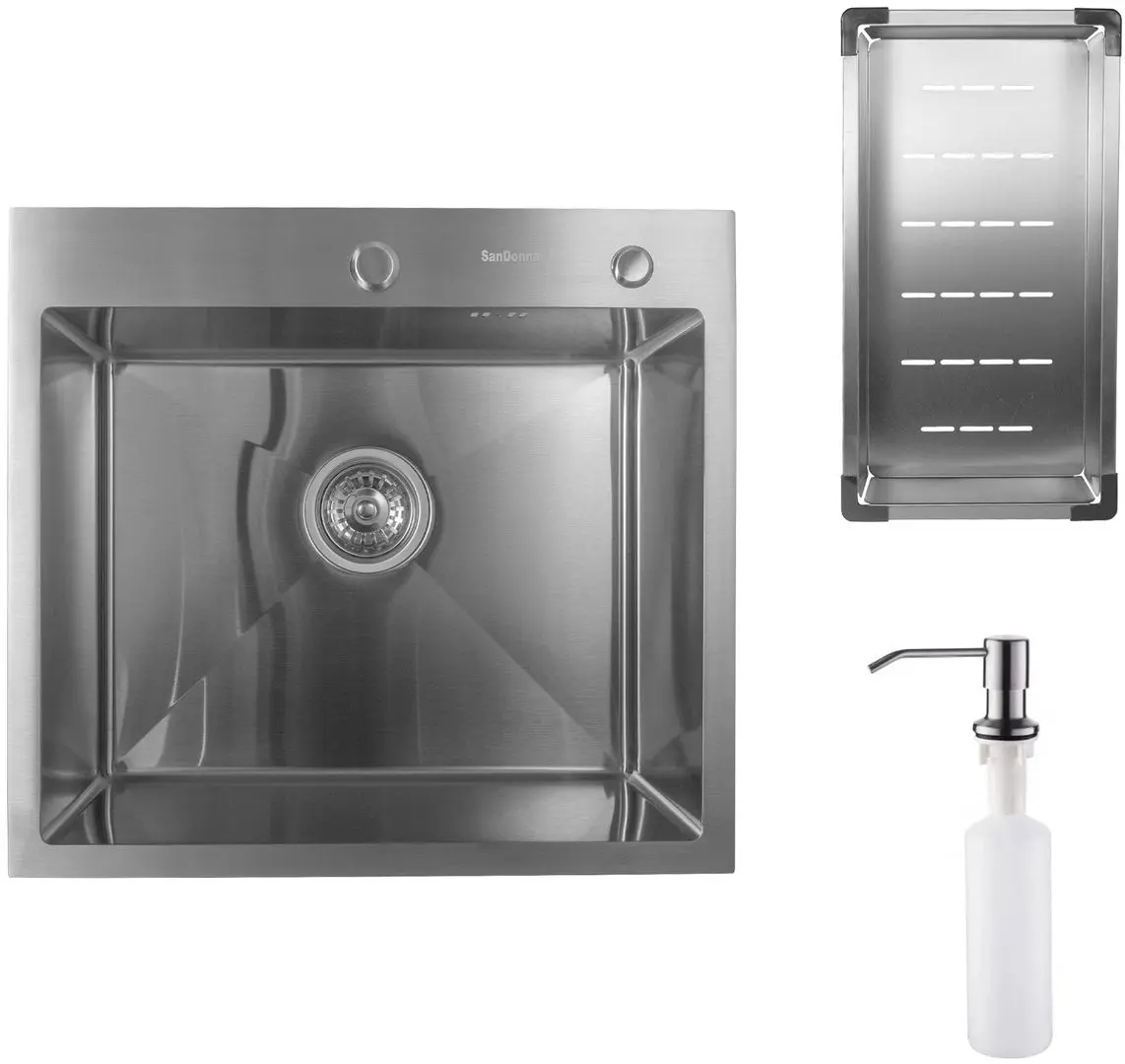 Chiuveta Sandonna HD5550 (Chrome)