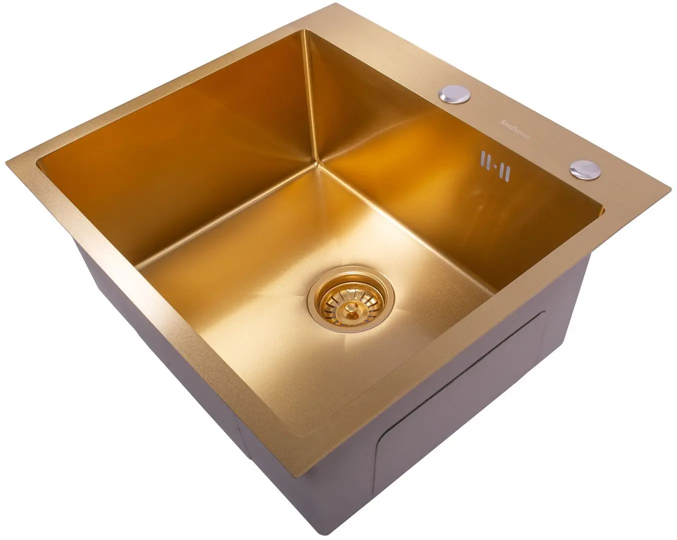 Кухонная мойка Sandonna HD5550 (Gold) - 4