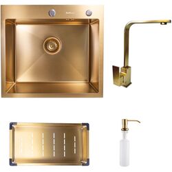 Chiuveta Sandonna HD5550 + Nera (Gold) Thumb