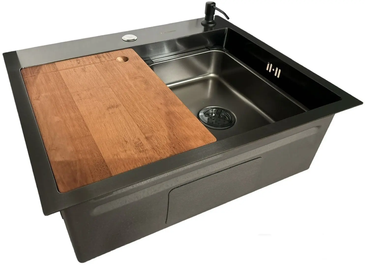 Кухонная мойка SanDonna HD6050 (Black)