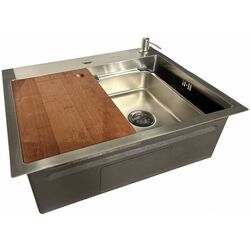 Кухонная мойка SanDonna HD6050 (Satin) Thumb