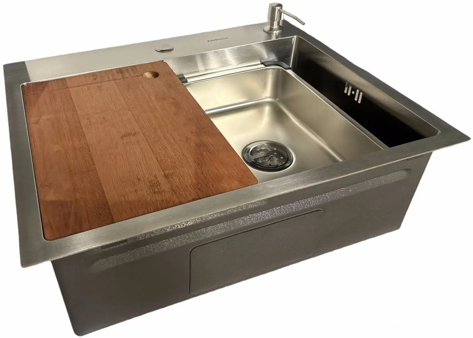 Кухонная мойка SanDonna HD6050 (Satin)