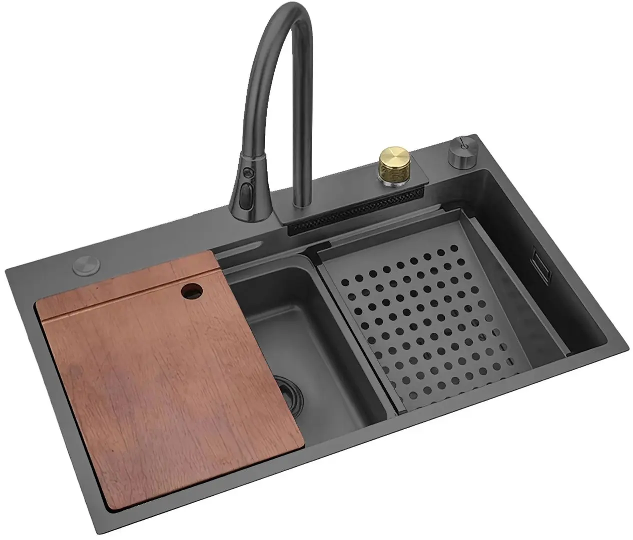 Chiuveta SanDonna HD6850 (Black) - 2