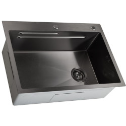 Кухонная мойка SanDonna HD7050 (Black) Thumb