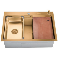 Кухонная мойка SanDonna HD7050 (Gold) Thumb