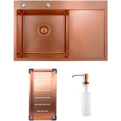 Кухонная мойка SanDonna HD7850 (Copper) Thumb