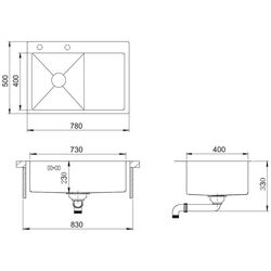 Chiuveta Sandonna HD7850 (Gold) Thumb