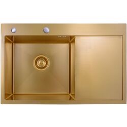 Кухонная мойка Sandonna HD7850 + Nera (Gold)