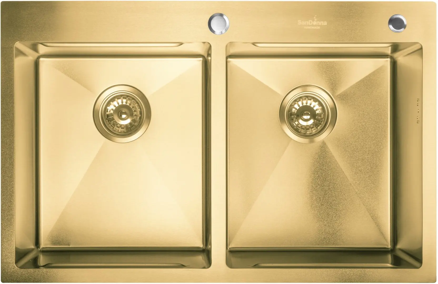 Кухонная мойка SanDonna HD7850DR (Gold)