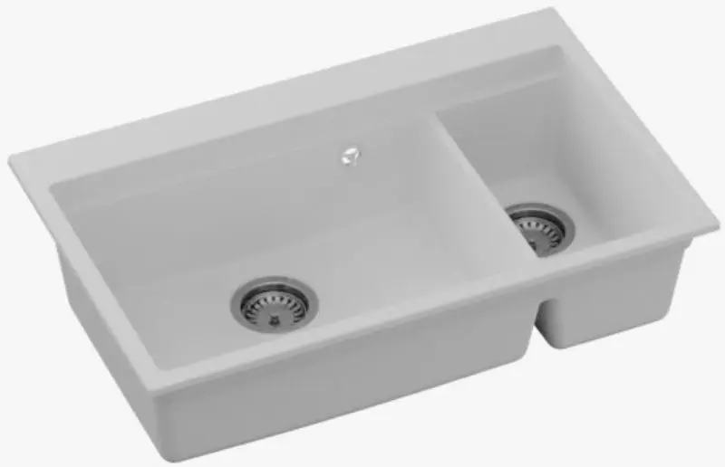 Кухонная мойка Sandonna Magdalena 760 (White) - 2