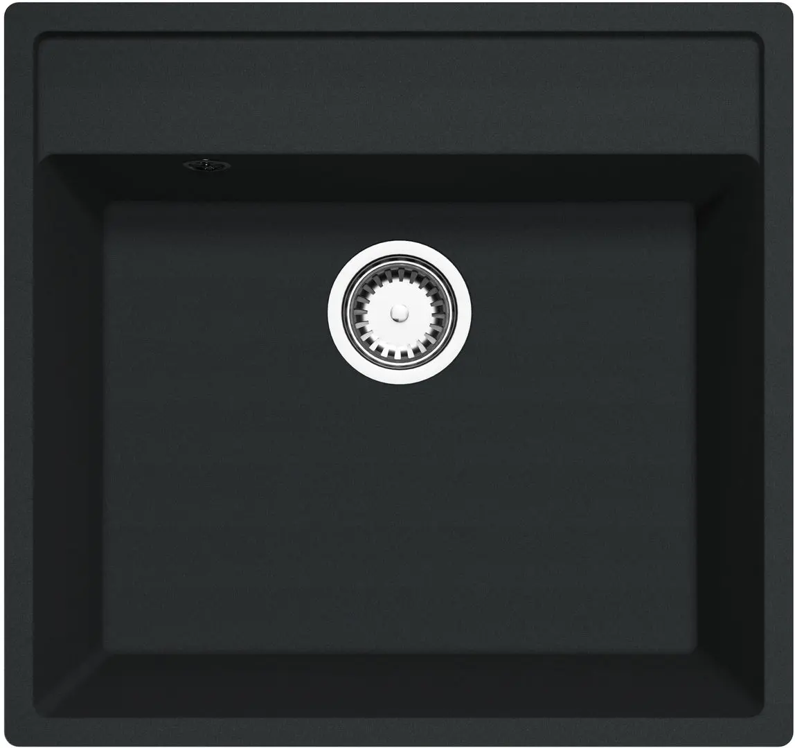 Кухонная мойка Sandonna Selena 530 (Metallic Black) - 2