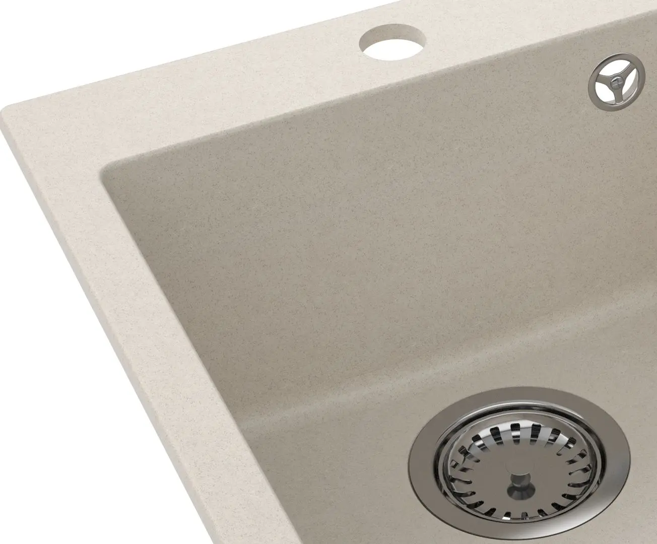 Кухонная мойка Sandonna Vesta 400 (Sand) - 3
