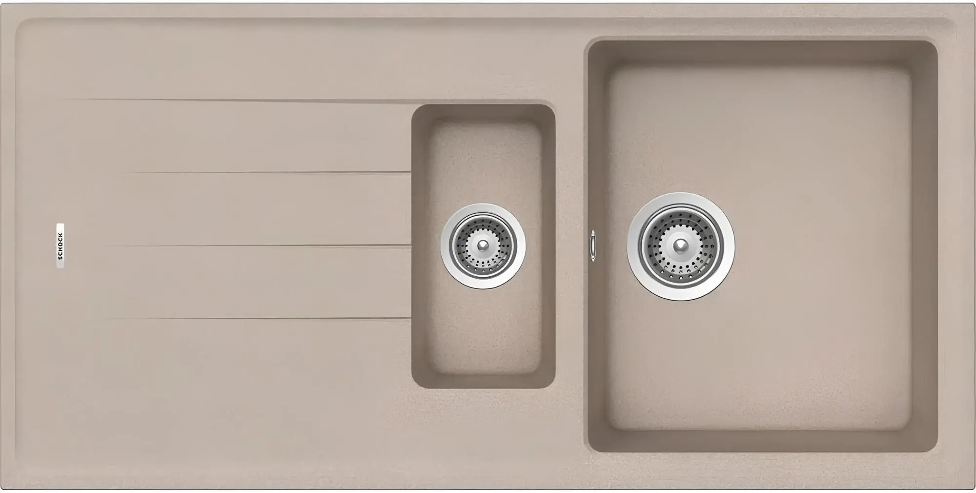 Кухонная мойка Schock Element D-150 Sabbia + Plutos (Sabbia)