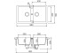 Chiuveta Schock Element N-200 + Plutos (Sabbia)