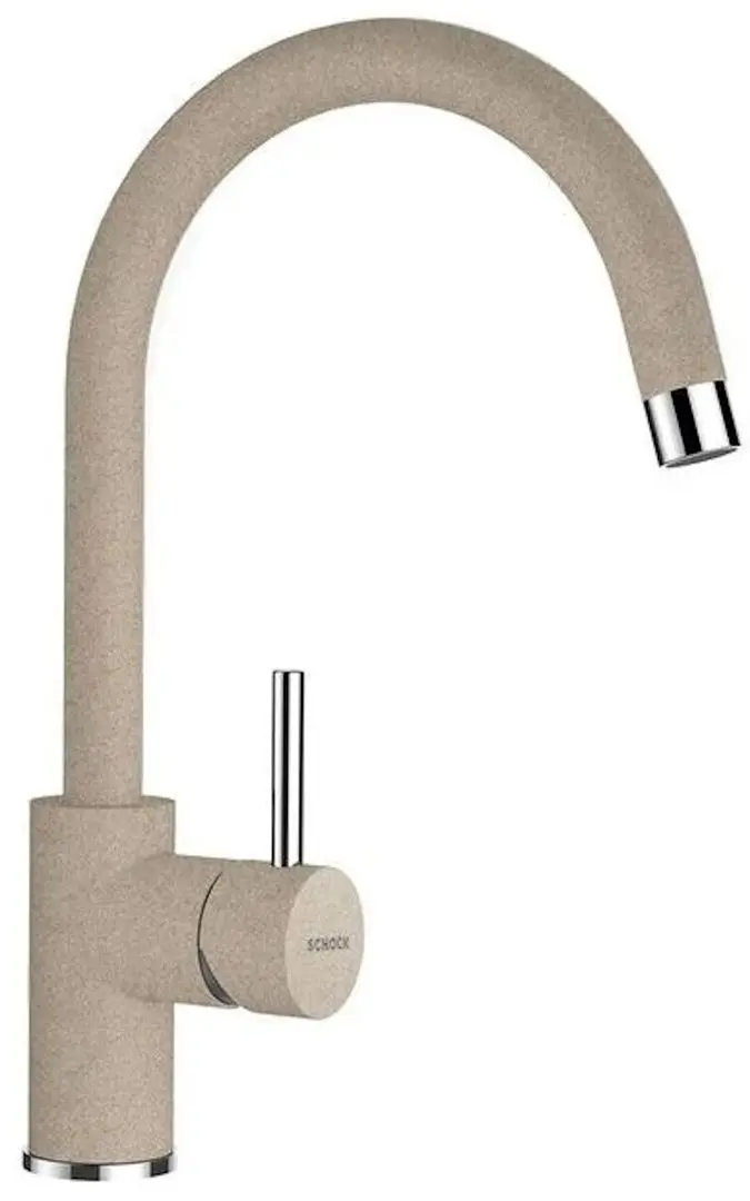 Chiuveta + baterie chiuveta Schock Lima D-100S+Plutos (Sabbia)