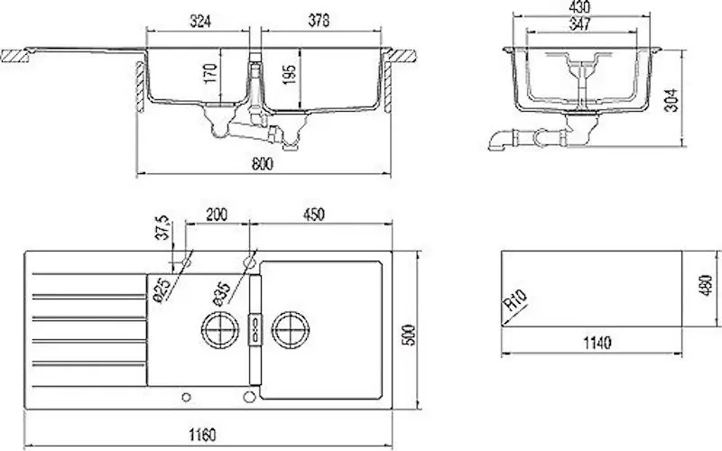 Кухонная мойка Schock Signus D-200 Magnolia 89 (Beige)