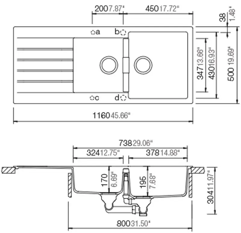 Кухонная мойка Schock Signus D-200 Magnolia 89 (Beige)