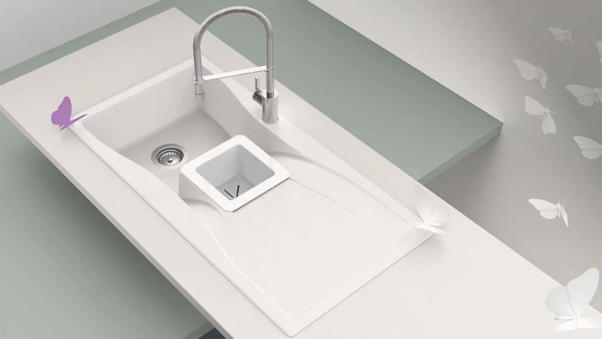 Кухонная мойка Schock Waterfall D-150 (Polaris)