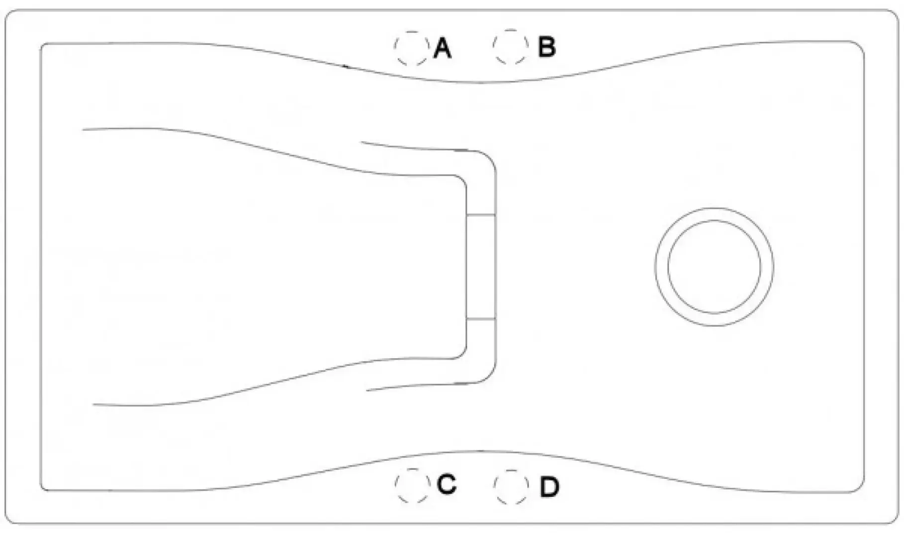 Кухонная мойка Schock Waterfall D-150 (Polaris)