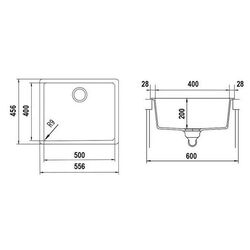 Мойка Schock Brooklyn N-100L (Asphalt) Thumb