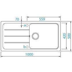 Мойка Schock Formhaus D-100L (Nero) Thumb