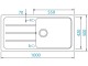 Chiuveta Schock Formhaus D-100L (Onyx)