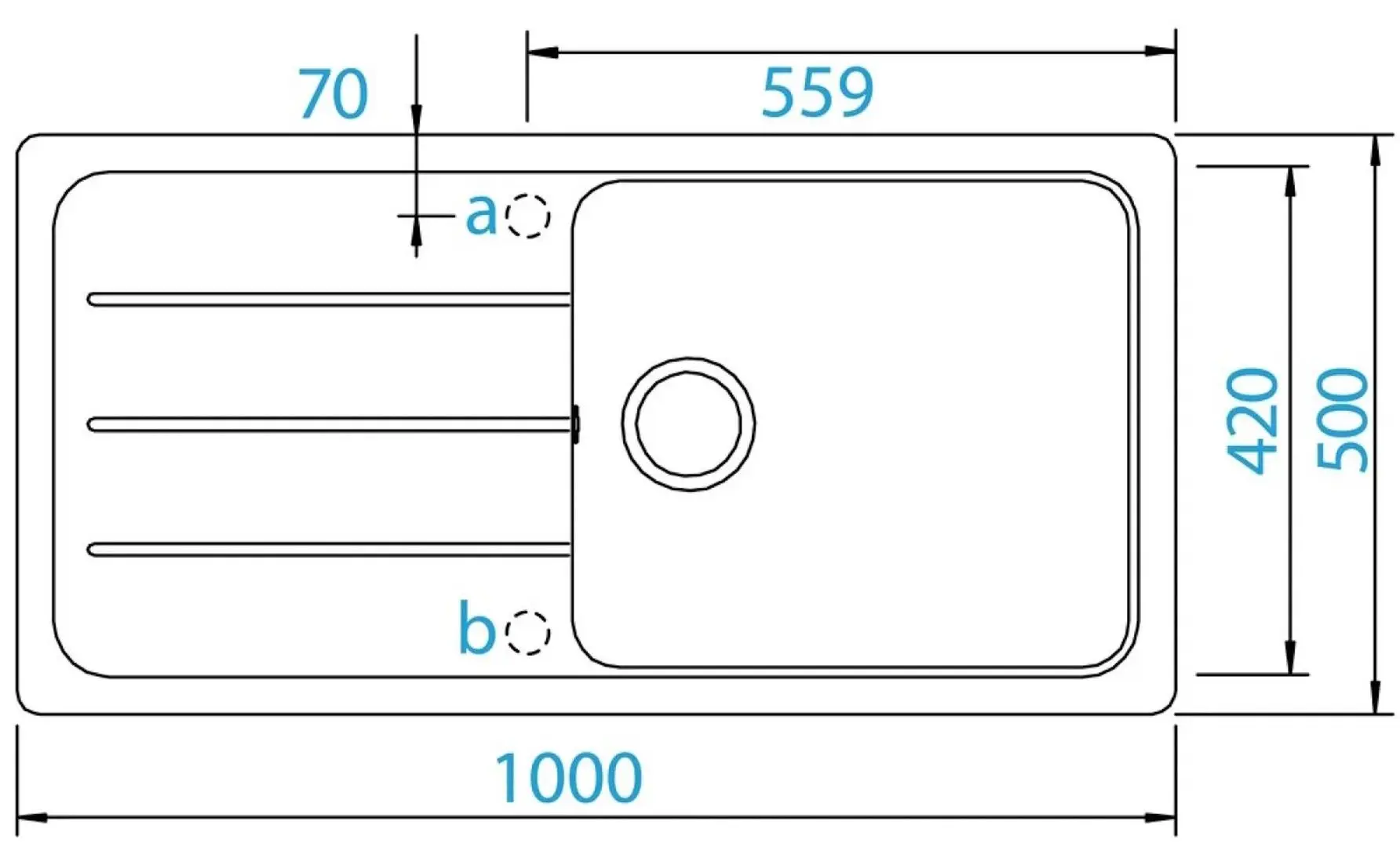 Мойка Schock Formhaus D-100L (Onyx)
