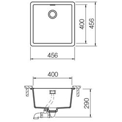Мойка Schock Greenwich N-100 (Magnolia) Thumb