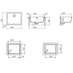 Мойка Schock Greenwich N-100L (Bronze) Thumb