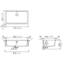 Мойка Schock Greenwich N-100XL (Puro) Thumb