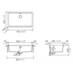 Мойка Schock Greenwich N-100XL (Silverstone) Thumb