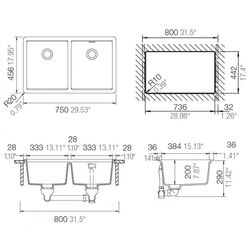 Мойка Schock Greenwich N-200 (Puro) Thumb