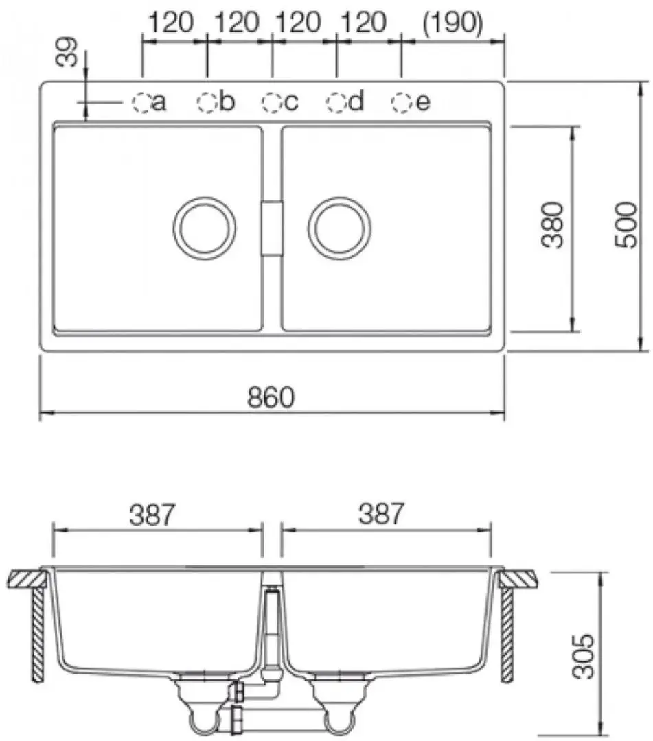 Мойка Schock Horizont N-200 (Polaris)