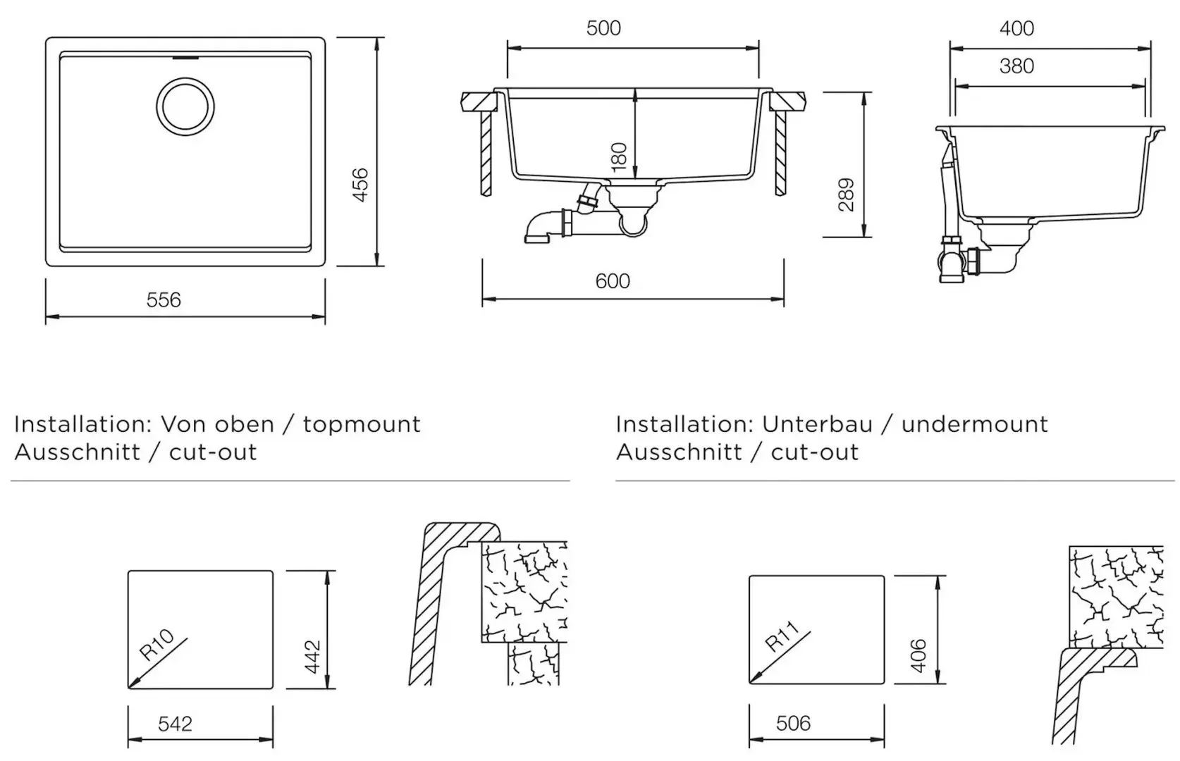 Мойка Schock Kiruna N-100L (Day)