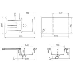 Мойка Schock Lotus D-100 (Silverstone) Thumb