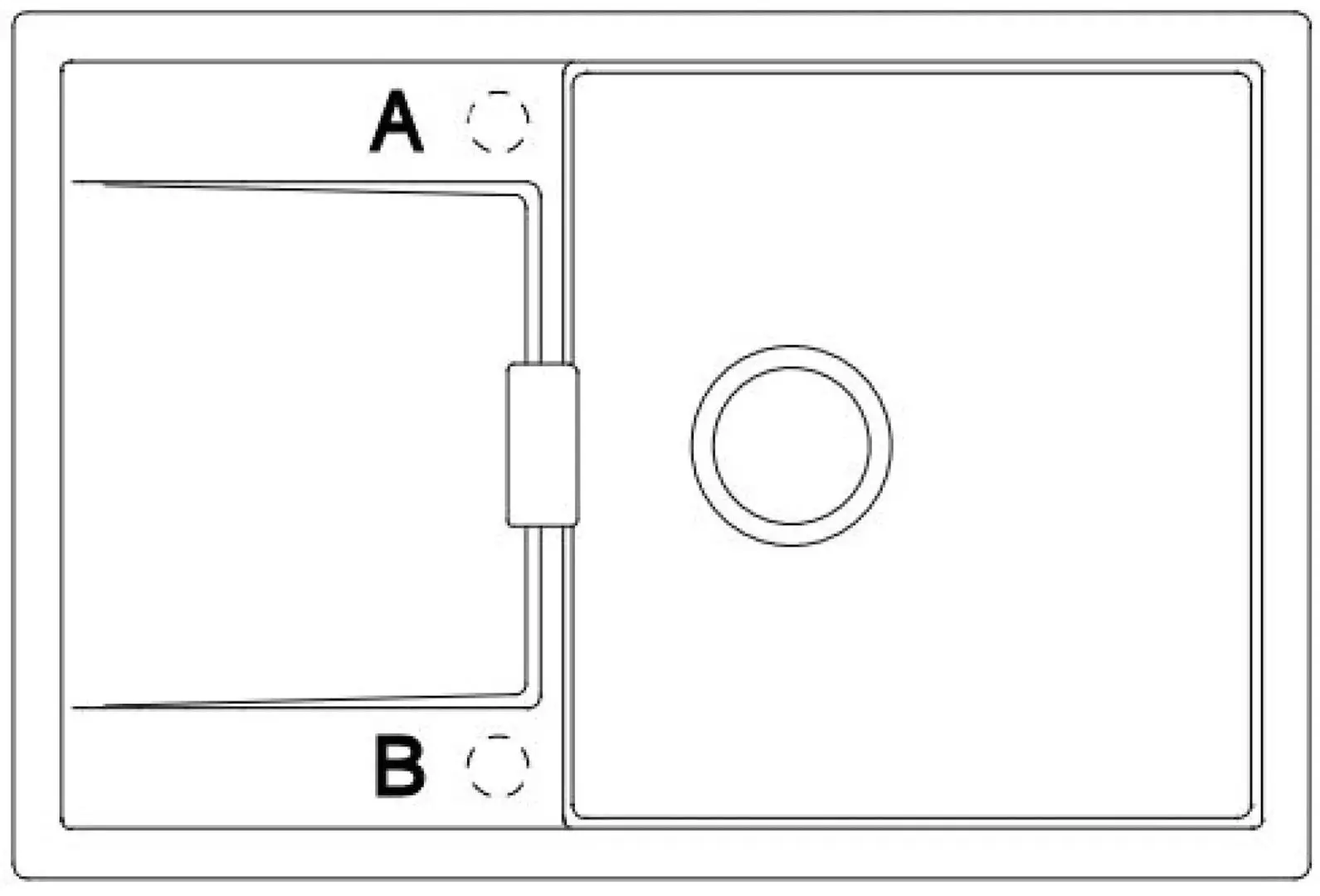 Chiuveta Schock Mono D-100 (Stone)
