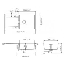 Мойка Schock Mono D-100L (Puro) Thumb