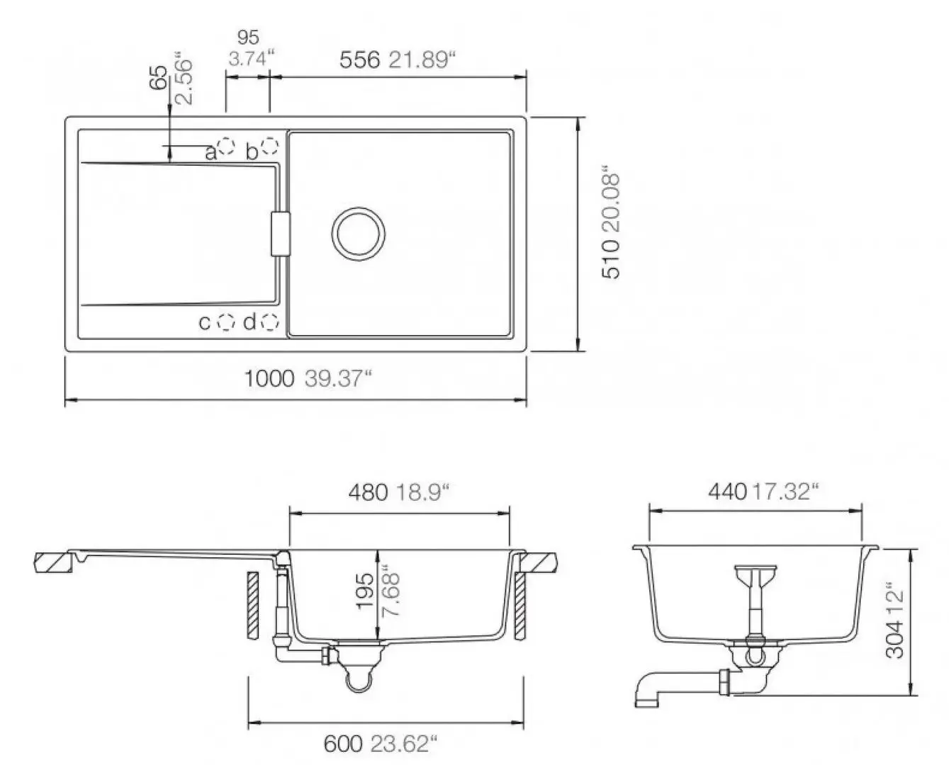 Мойка Schock Mono D-100L (Puro)