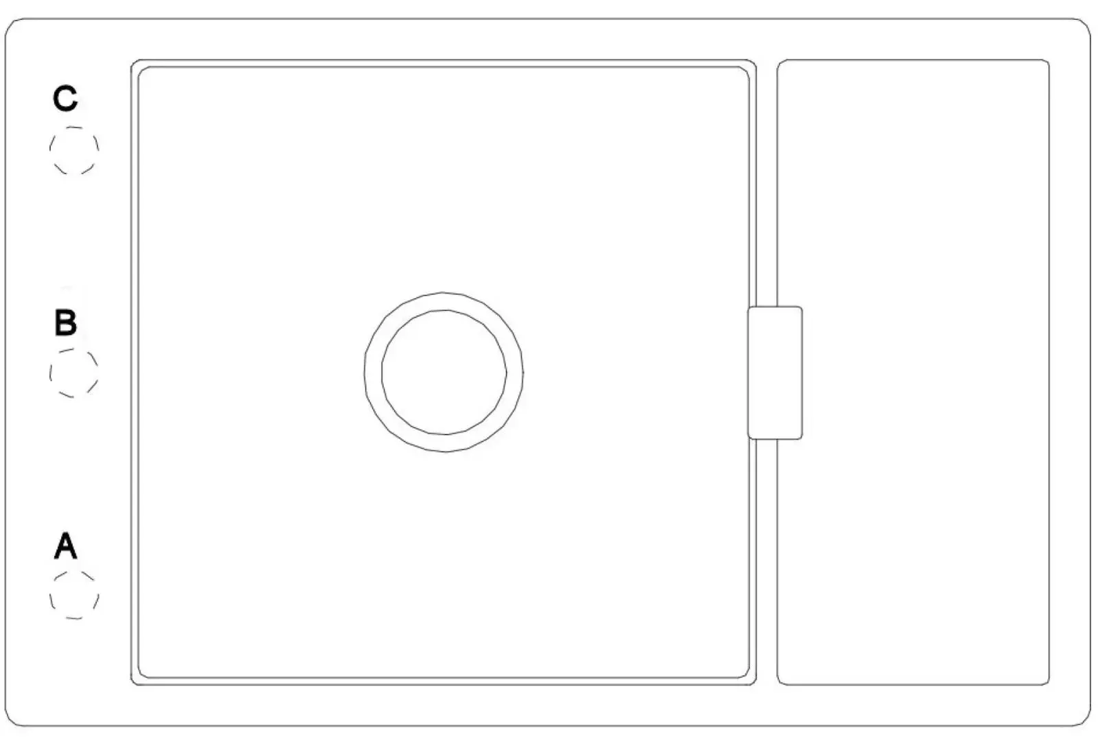 Chiuveta Schock Mono D-100XS (Bronze)