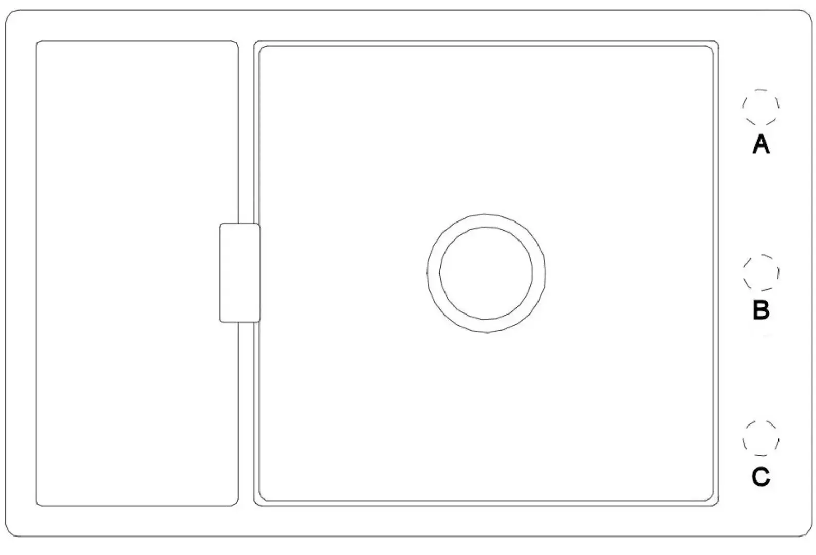 Chiuveta Schock Mono D-100XS (Bronze)