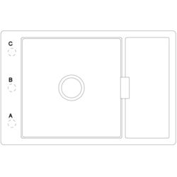 Chiuveta Schock Mono D-100XS (Magnolia) Thumb
