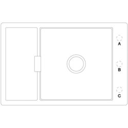 Chiuveta Schock Mono D-100XS (Magnolia) Thumb