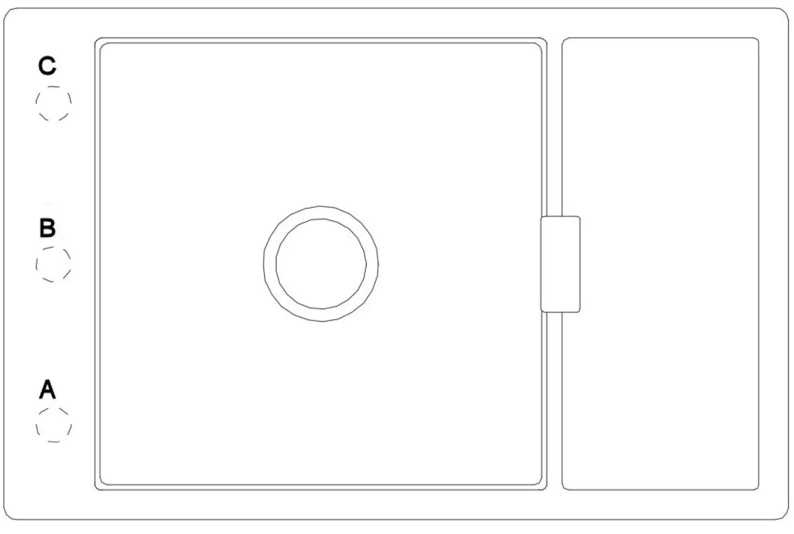Chiuveta Schock Mono D-100XS (Night)