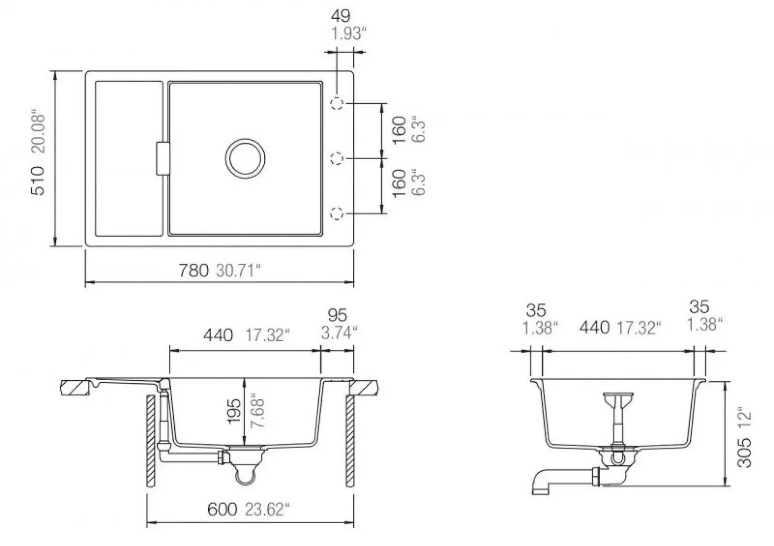 Мойка Schock Mono D-100XS (Puro)